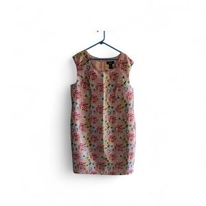 Midnight Velvet Pink Floral Dress